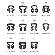 Clema diga neagra, Black coated, Molar inferior